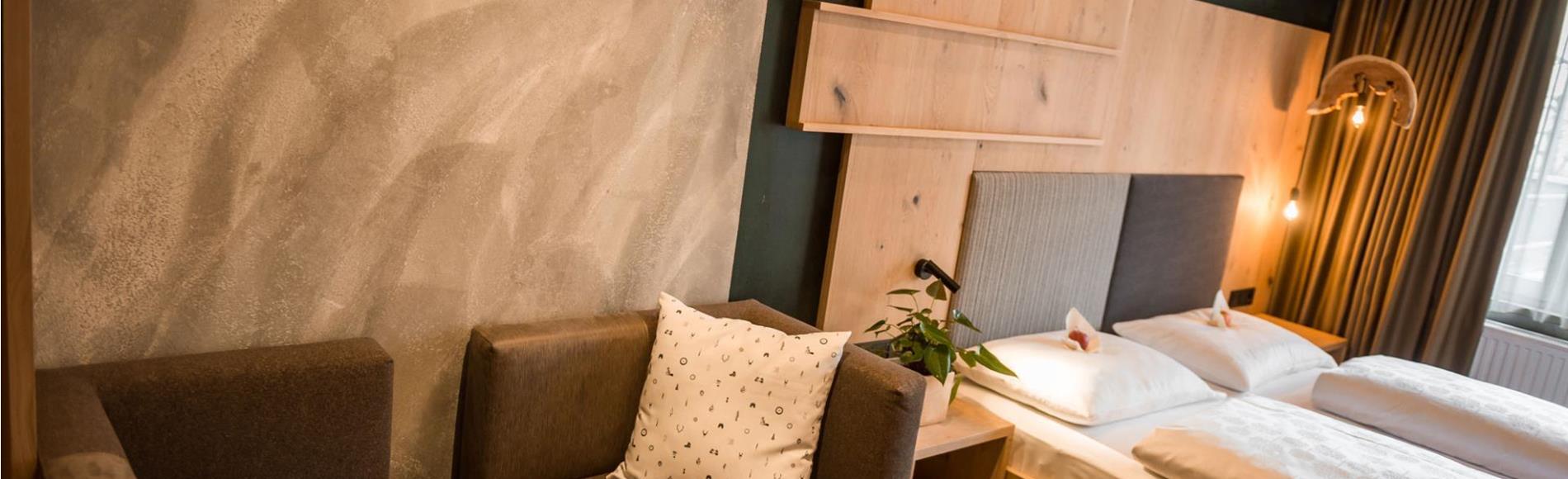 Doppelzimmer Superior Garden mit Wohnecke